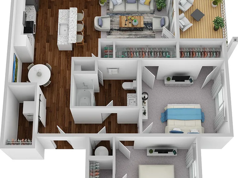 The Apartments at Hallstead Reserve. Modern. Welcoming. Authentically Suffolk. — Photo 87