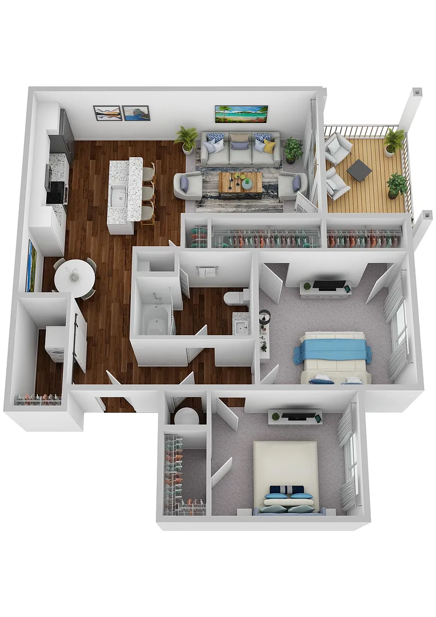 Floor plan Pine Brook