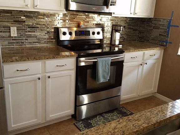 Backsplash in progress