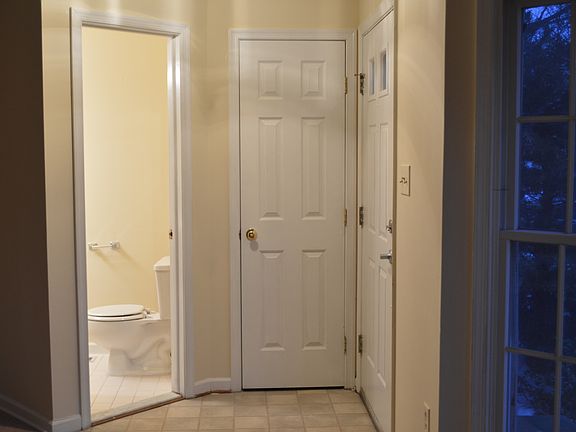 Main entrance and powder room