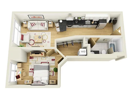 Floor plan NoLo South - A3