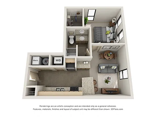 Floor plan Vogue