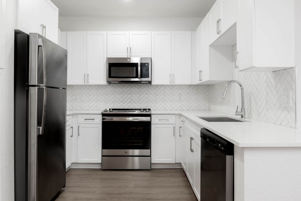 Kitchen with Stainless Steel Appliances