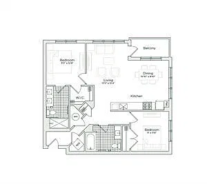 Floor plan C1m3
