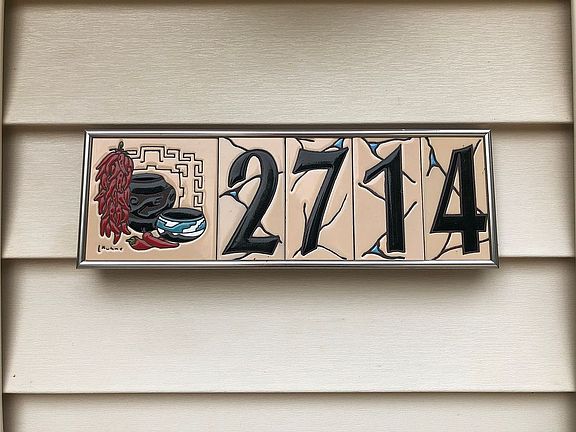 Address Plate