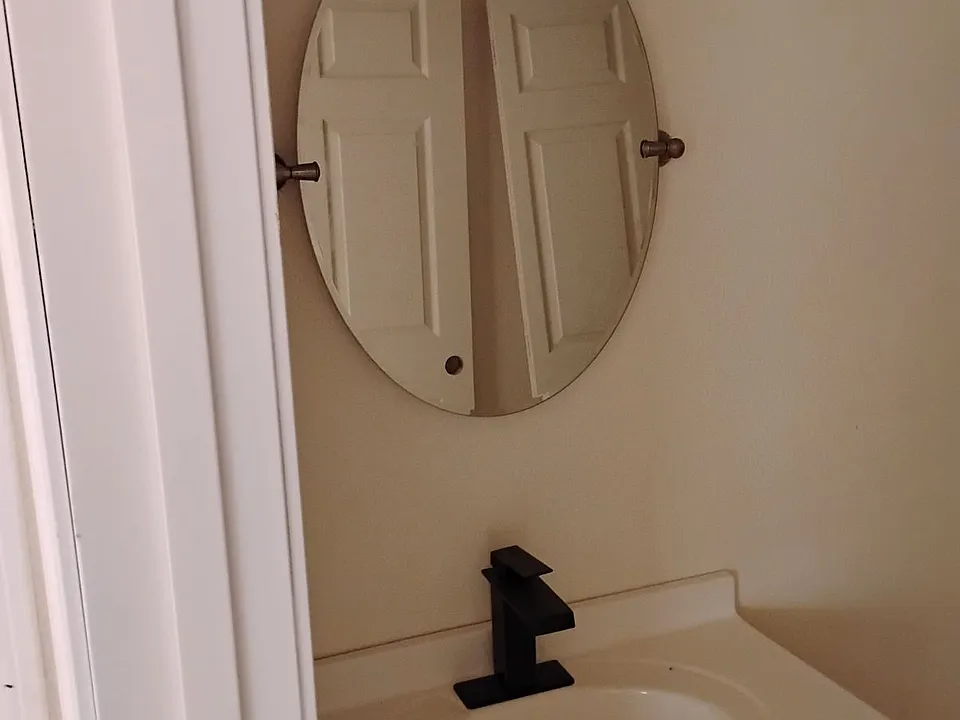 Hallway bathroom