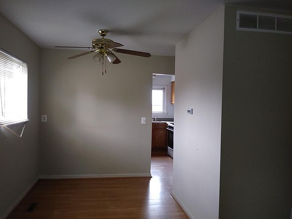 Dining room from living room