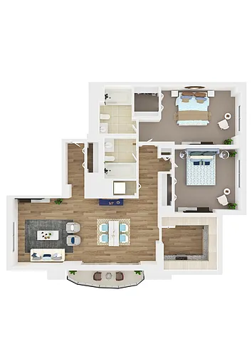 Floor plan Tier 1