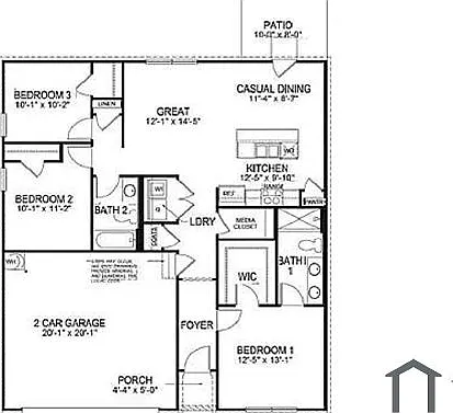 3 bed, 1281 sqft, $2,100 — Photo 3