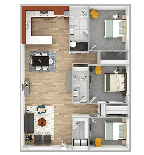 Floor plan C1