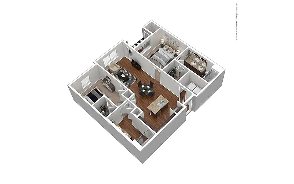 Floor plan Hall Park
