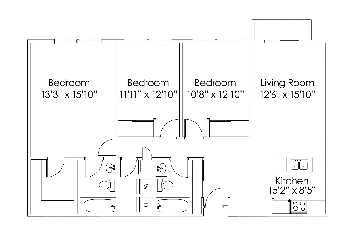 Floor plan C1