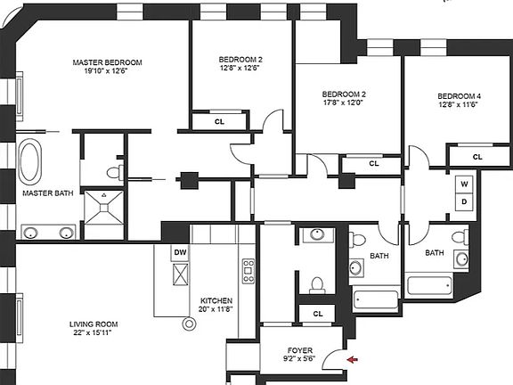 2nd image of 235 W 75th St APT 805