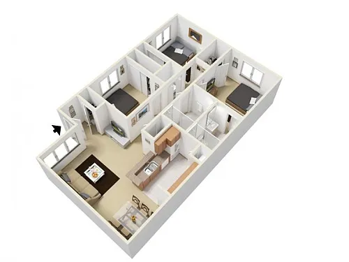 Floor plan C1