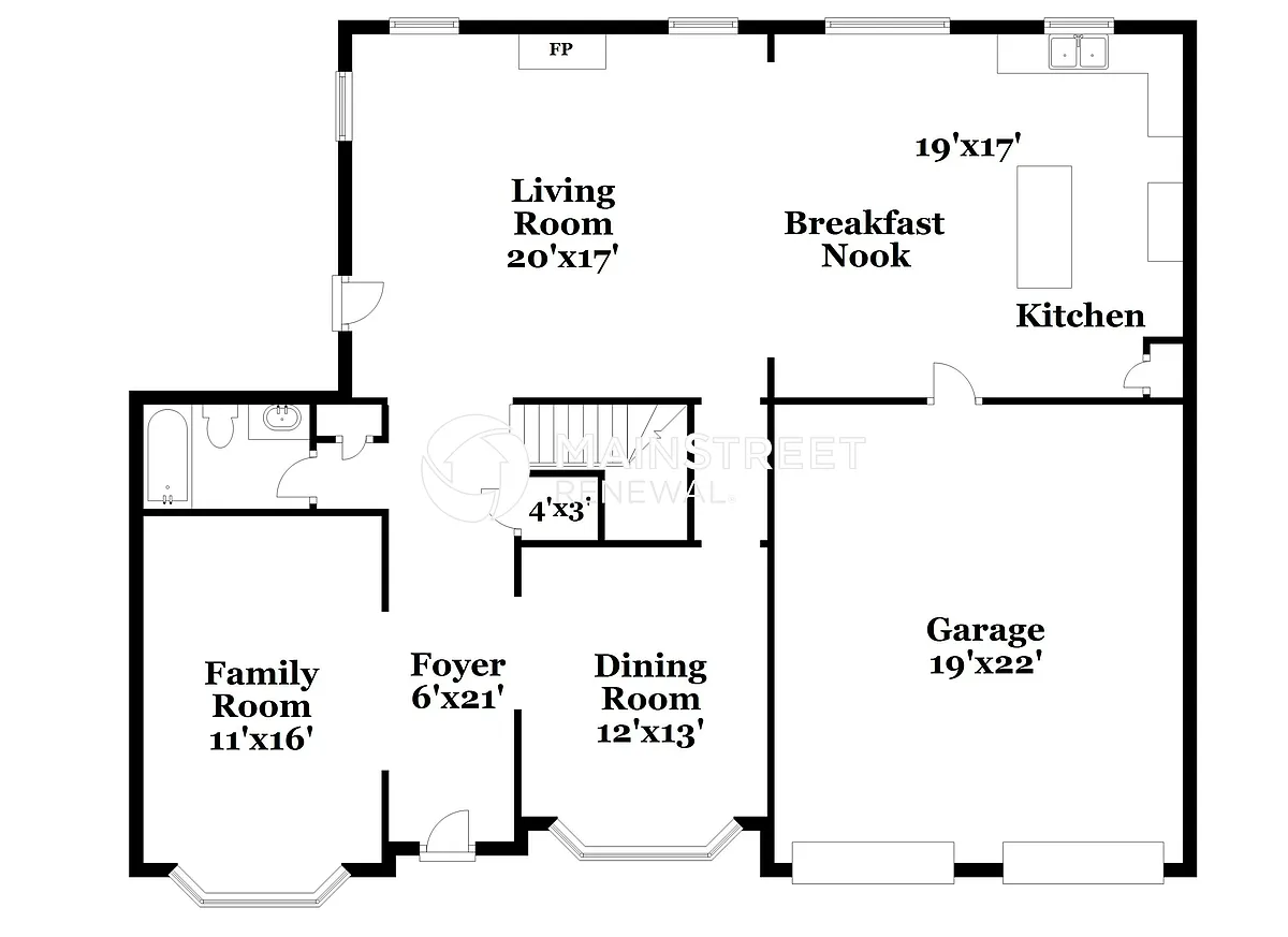 Floor Plan - 2870 Saddle Bronc Cir