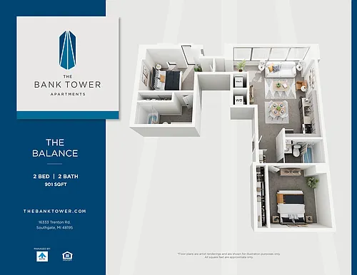 Floor plan The Balance