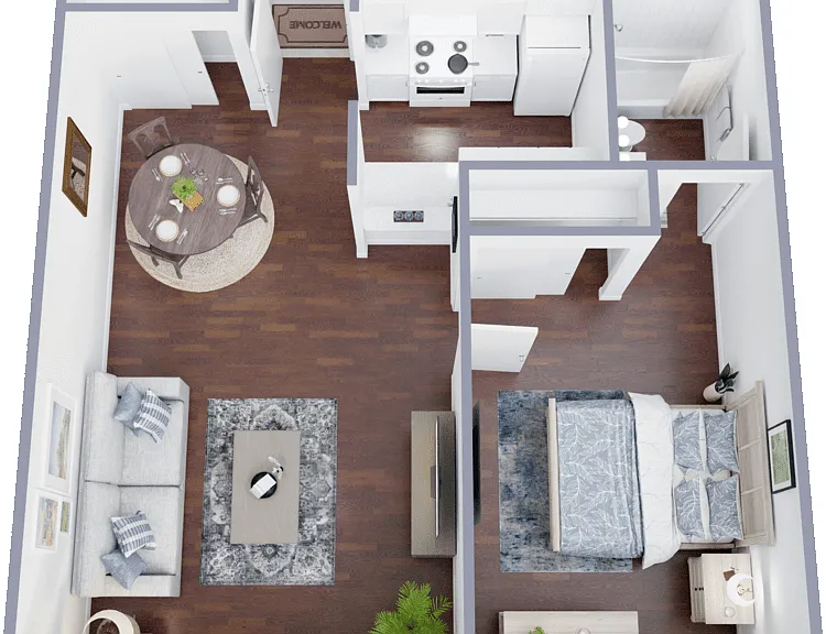 Plan A Floorplan Diagram