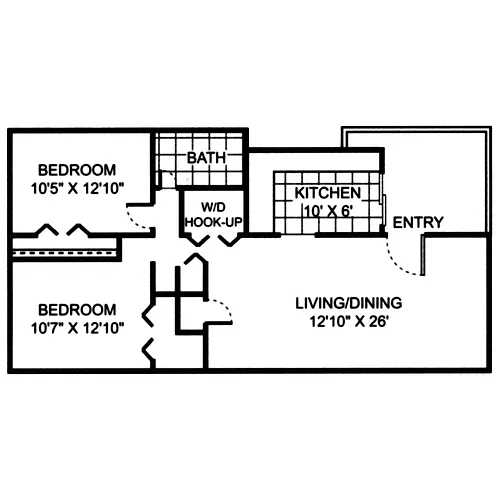Floor plan Schooner