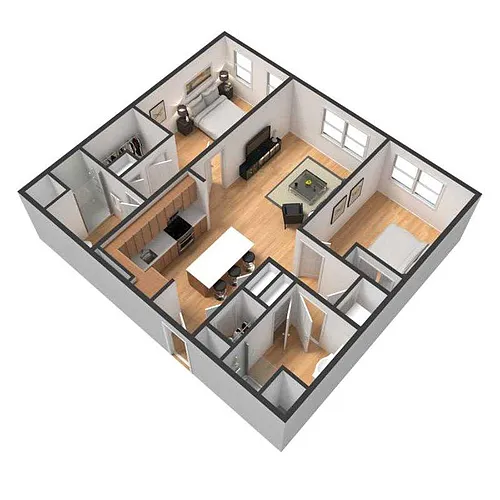 Floor plan THE OVERLAND