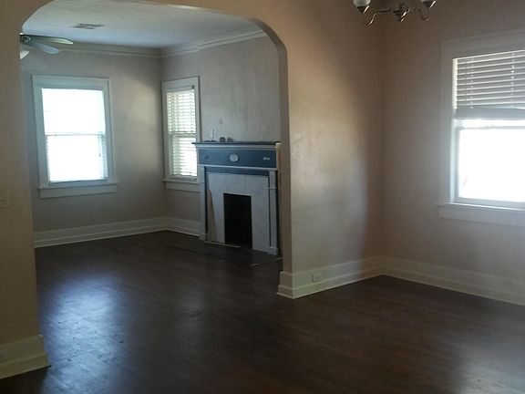 view thru dining into living room 