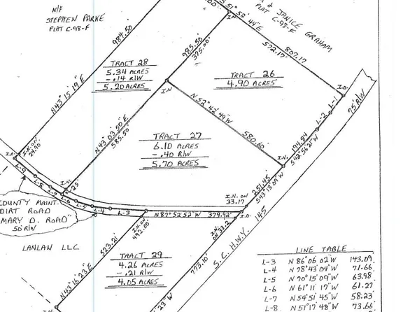 0 Mary D Rd #28, Chesterfield, SC 29709