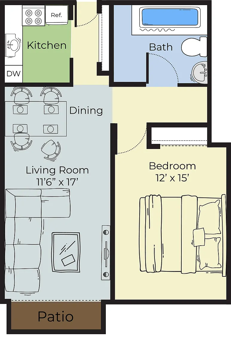 Floor plan The Melrose