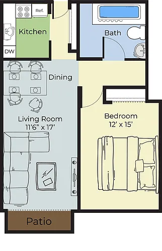 Floor plan The Melrose