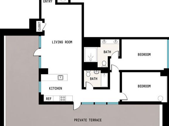 2nd image of 24-12 42nd Rd Penthouse 8