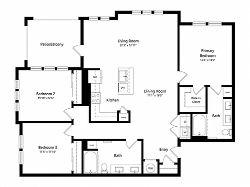Floor plan C1