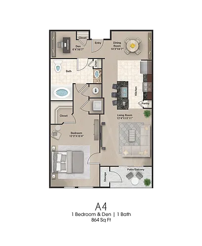 Floor plan A4