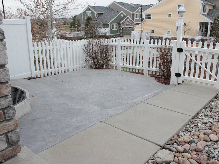 Xeriscaped Front Patio