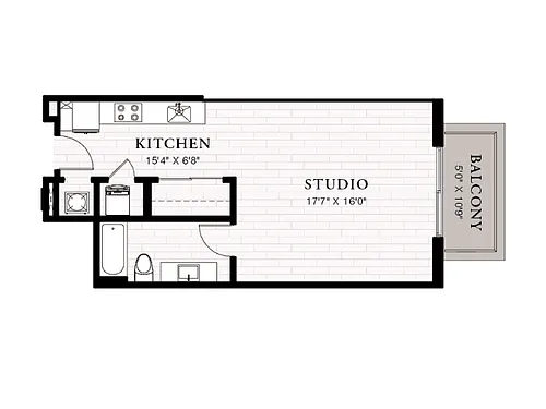 Floor plan S1B