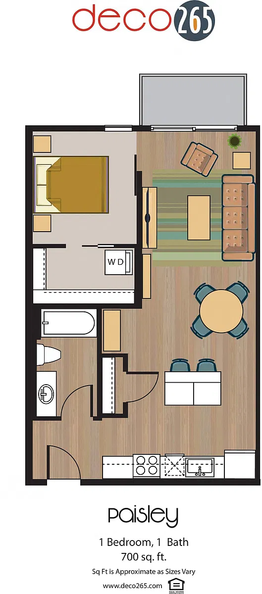 Floor plan Paisley