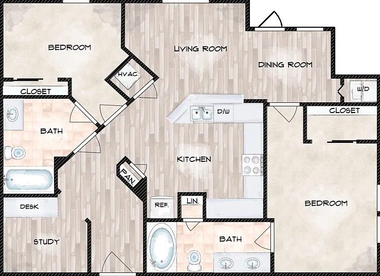 The Belair Floorplan Diagram