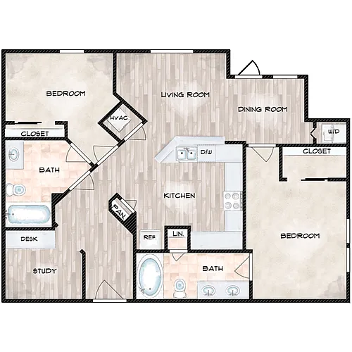 Floor plan The Belair