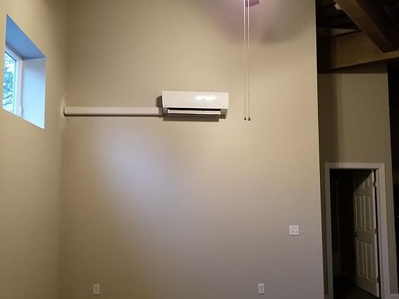 View of living room from front door