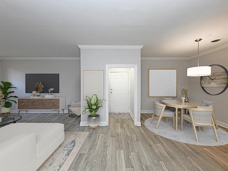 Living Room + Dining Room