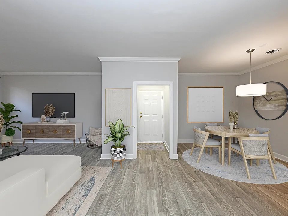 Living Room + Dining Room