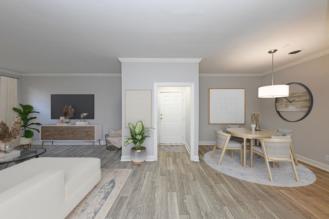 Living Room + Dining Room