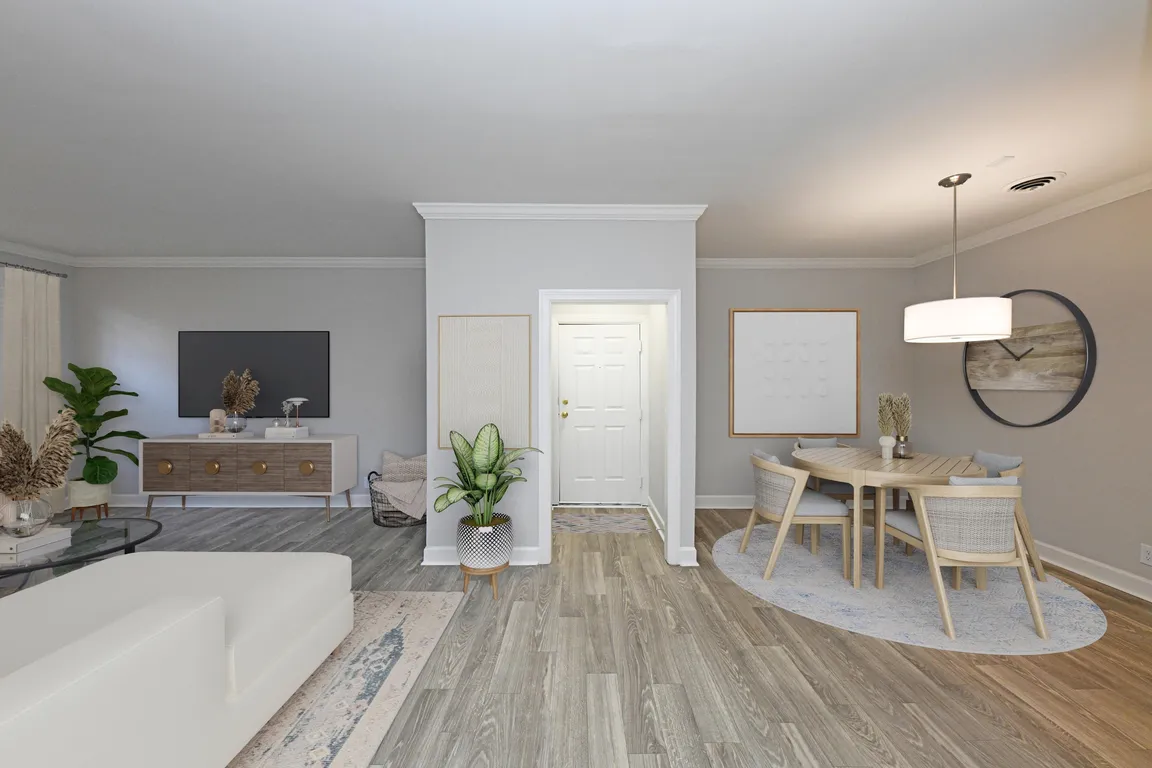 Living Room + Dining Room