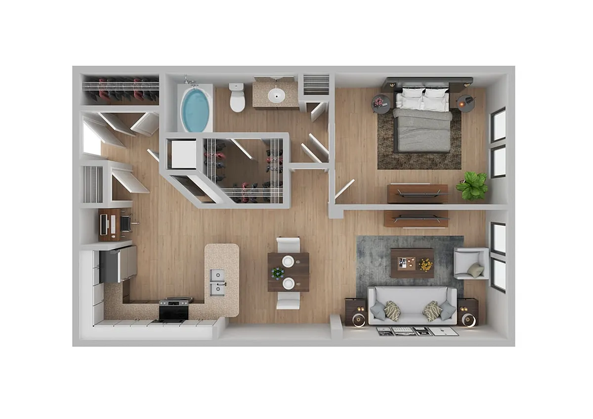 Floor plan Pamlico | Renovated