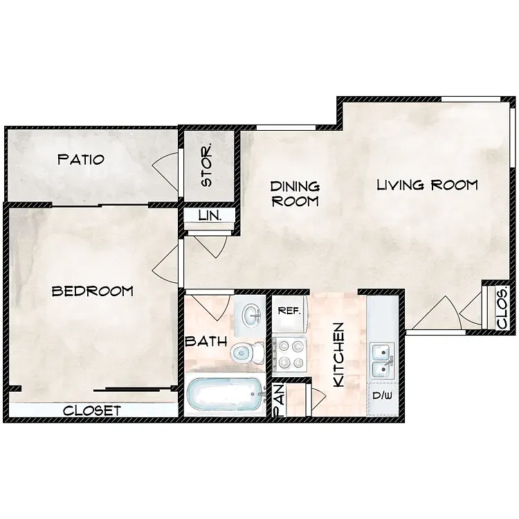 Floor plan Plan C
