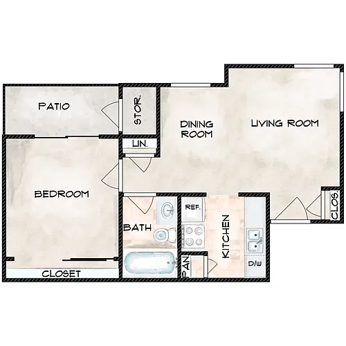 Floor plan Plan C