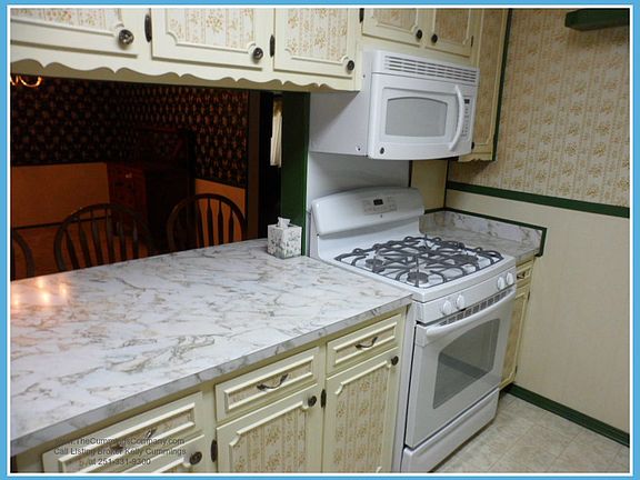 Kitchen with Gas Stove