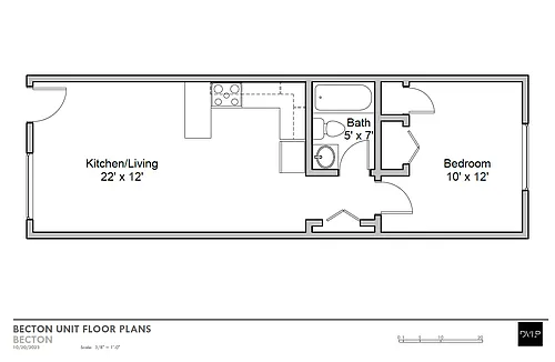 Floor plan One Bedroom