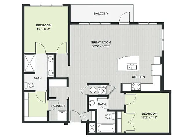 Floor plan Birchwood