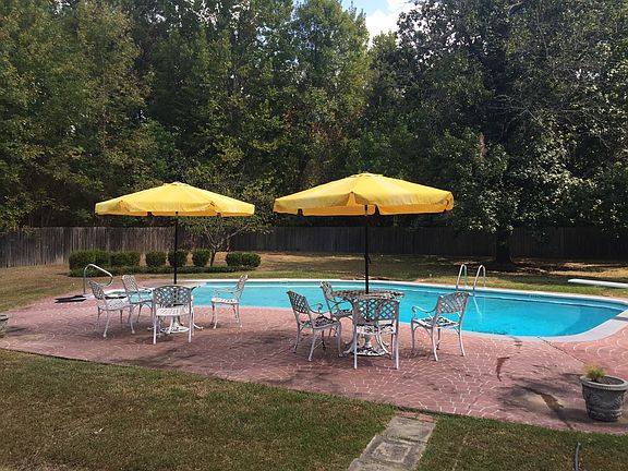 Large backyard with pool