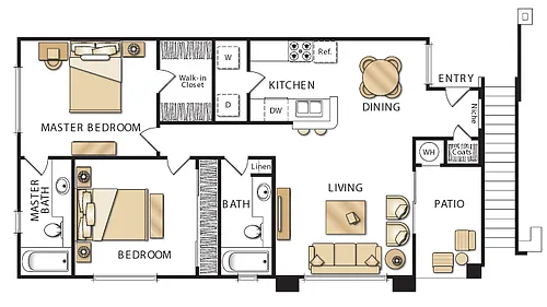 Floor plan Plan E