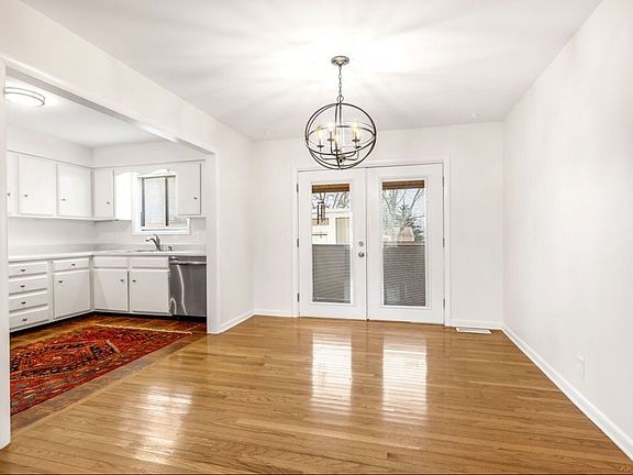 Dining room, french door leading to back patio
