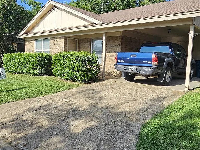 Small and easy lawn to maintain.